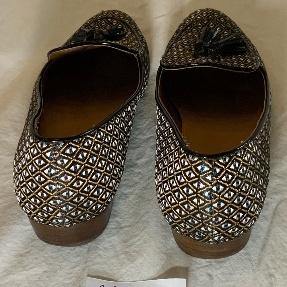 J. Crew Diamond Pattern Multi-Colored Material Lo… - image 3